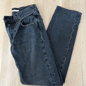 Levi’s middy straight jeans